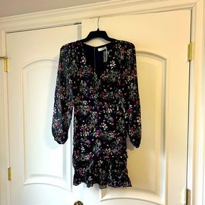 Magenta Floral Dress